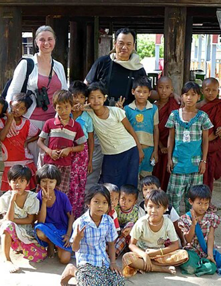Children, Tawyagyi Monastery School
