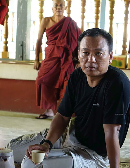 Aung Myo Chit at Tawyagyi Monastery